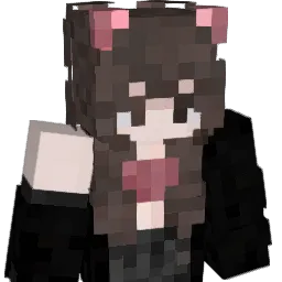 draguinette Minecraft avatar bust