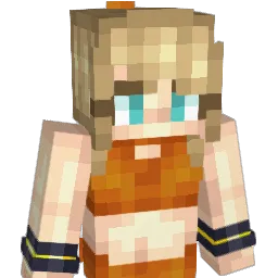 dreamyfluffballx Minecraft avatar bust