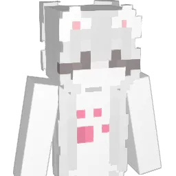 drybling Minecraft avatar bust