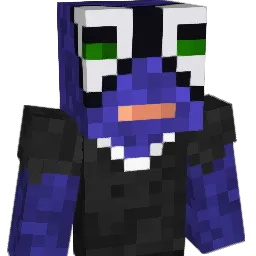 dtothed Minecraft avatar bust
