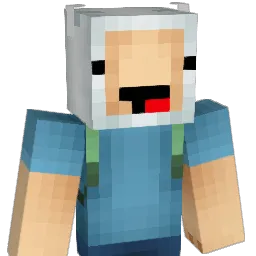 dubkitten Minecraft avatar bust