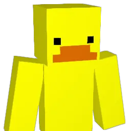 duckishduck Minecraft avatar bust