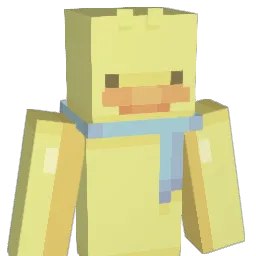 duckkuku Minecraft avatar bust