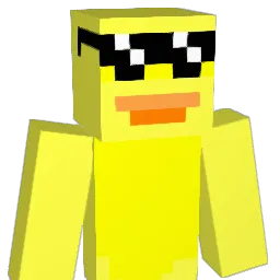 duckydude38 Minecraft avatar bust