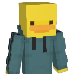 duckyman057 Minecraft avatar bust