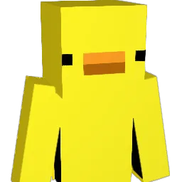 duckyroonie Minecraft avatar bust
