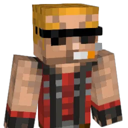 dukemadcat Minecraft avatar bust