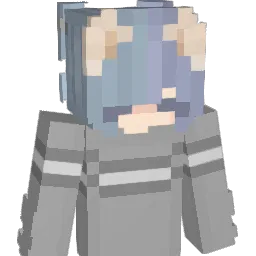 dumkins Minecraft avatar bust