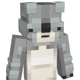 dumkoala Minecraft avatar bust