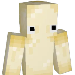 dumplying Minecraft avatar bust