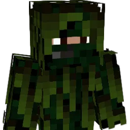 dunderbums Minecraft avatar bust