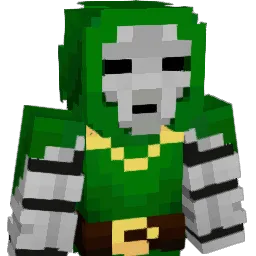 dustinlawrence27 Minecraft avatar bust