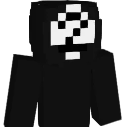 dwindled Minecraft avatar bust