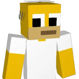 dystpian Minecraft avatar bust