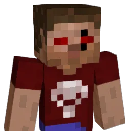 dyuri Minecraft avatar bust