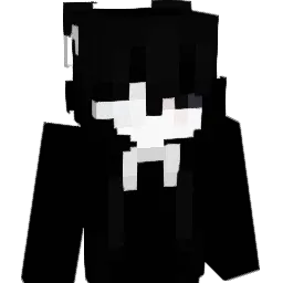 dziwna Minecraft avatar bust