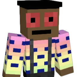 dziwolong Minecraft avatar bust