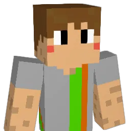 e233_3000_Bgata Minecraft avatar bust