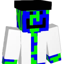 earth418 Minecraft avatar bust