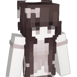 ecchi Minecraft avatar bust