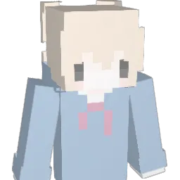 egarl Minecraft avatar bust