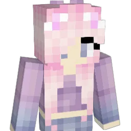 egirlfrqa Minecraft avatar bust