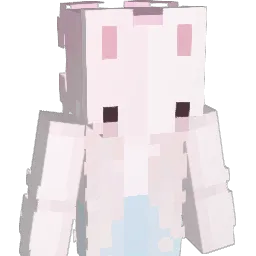 egirlontinder Minecraft avatar bust