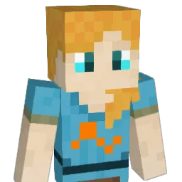 eikobear Minecraft avatar bust