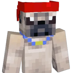 elememeza Minecraft avatar bust