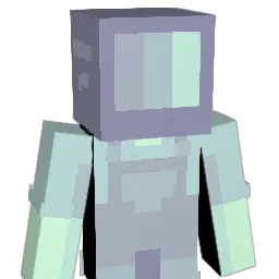 elexix Minecraft avatar bust