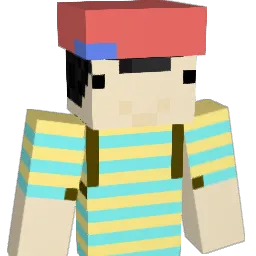 ellaiskool Minecraft avatar bust