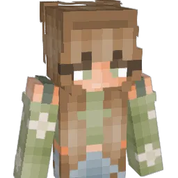 ellieekiing Minecraft avatar bust