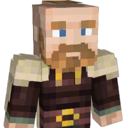 elluvo Minecraft avatar bust