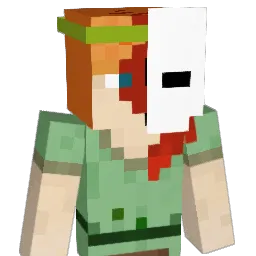 elnk Minecraft avatar bust