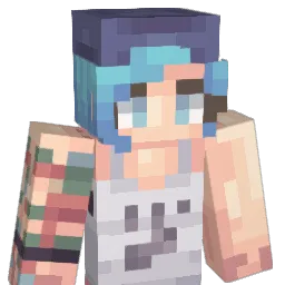 emmalison Minecraft avatar bust
