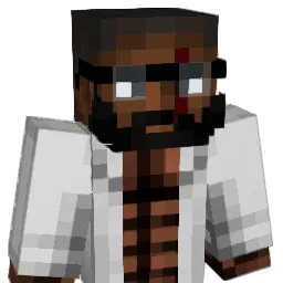 emosgyatted Minecraft avatar bust