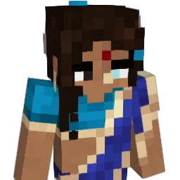 empressiqa Minecraft avatar bust