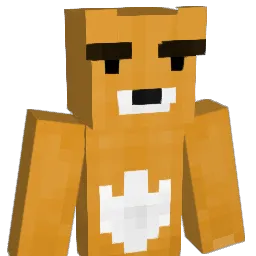 eoning Minecraft avatar bust