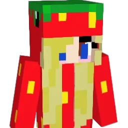 erdbeerbobbel Minecraft avatar bust