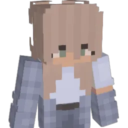 erdbeervodka Minecraft avatar bust