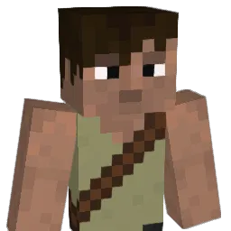 ernzberger Minecraft avatar bust