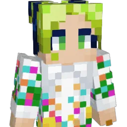 estrogender Minecraft avatar bust
