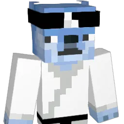 euipment Minecraft avatar bust