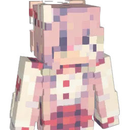 euphria Minecraft avatar bust