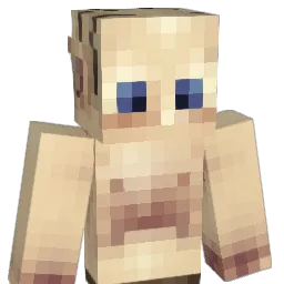 evbral Minecraft avatar bust