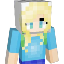 evie_green Minecraft avatar bust