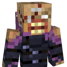 eviibii Minecraft avatar bust