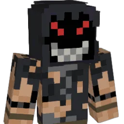 evildogman Minecraft avatar bust