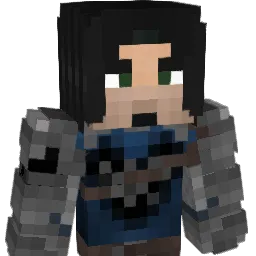 evilpizzaman Minecraft avatar bust