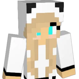 exPANDAble Minecraft avatar bust